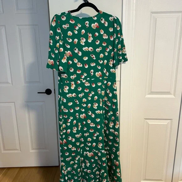 Boden Felicity Green Midi Dress - Picture 6 of 6